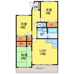 リバーサイド南末広七番館の物件間取画像